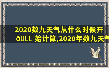 2020数九天气从什么时候开 🐝 始计算,2020年数九天气从什么时候开始计算 🐅